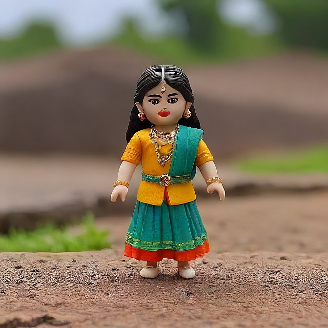 3D cartoon character art